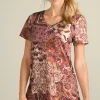 Outlet Soft Surroundings Soft Essential Supima Isabel Short Sleeve Tunic