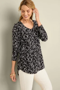 Online Soft Surroundings Soft Essential Supima Isabel Long Sleeve Tunic