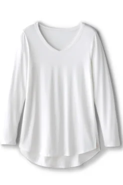 Online Soft Surroundings Soft Essential Supima Isabel Long Sleeve Tunic