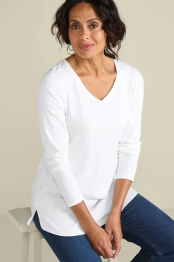 Online Soft Surroundings Soft Essential Supima Isabel Long Sleeve Tunic