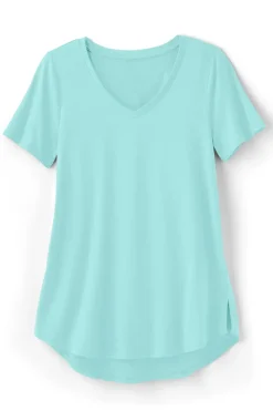 Outlet Soft Surroundings Soft Essential Supima Isabel Short Sleeve Tunic