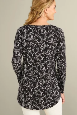 Online Soft Surroundings Soft Essential Supima Isabel Long Sleeve Tunic