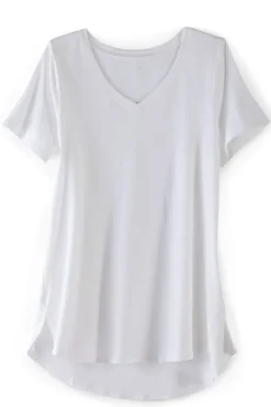 Outlet Soft Surroundings Soft Essential Supima Isabel Short Sleeve Tunic