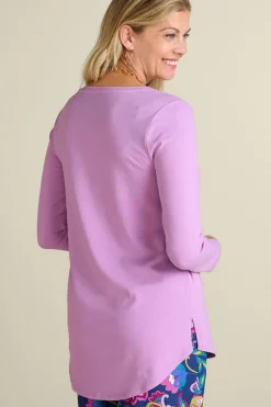 Online Soft Surroundings Soft Essential Supima Isabel Long Sleeve Tunic