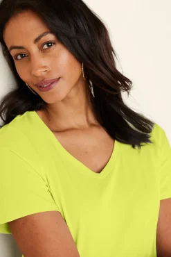 Outlet Soft Surroundings Soft Essential Supima Isabel Short Sleeve Tunic