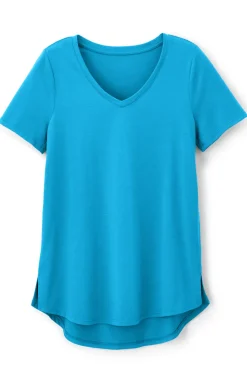 Outlet Soft Surroundings Soft Essential Supima Isabel Short Sleeve Tunic