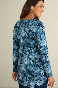 Online Soft Surroundings Soft Essential Supima Isabel Long Sleeve Tunic