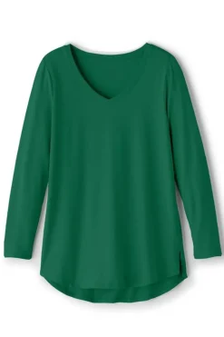 Online Soft Surroundings Soft Essential Supima Isabel Long Sleeve Tunic