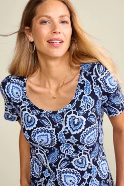 New Soft Surroundings Soft Essential Supima Short Sleeve Tee