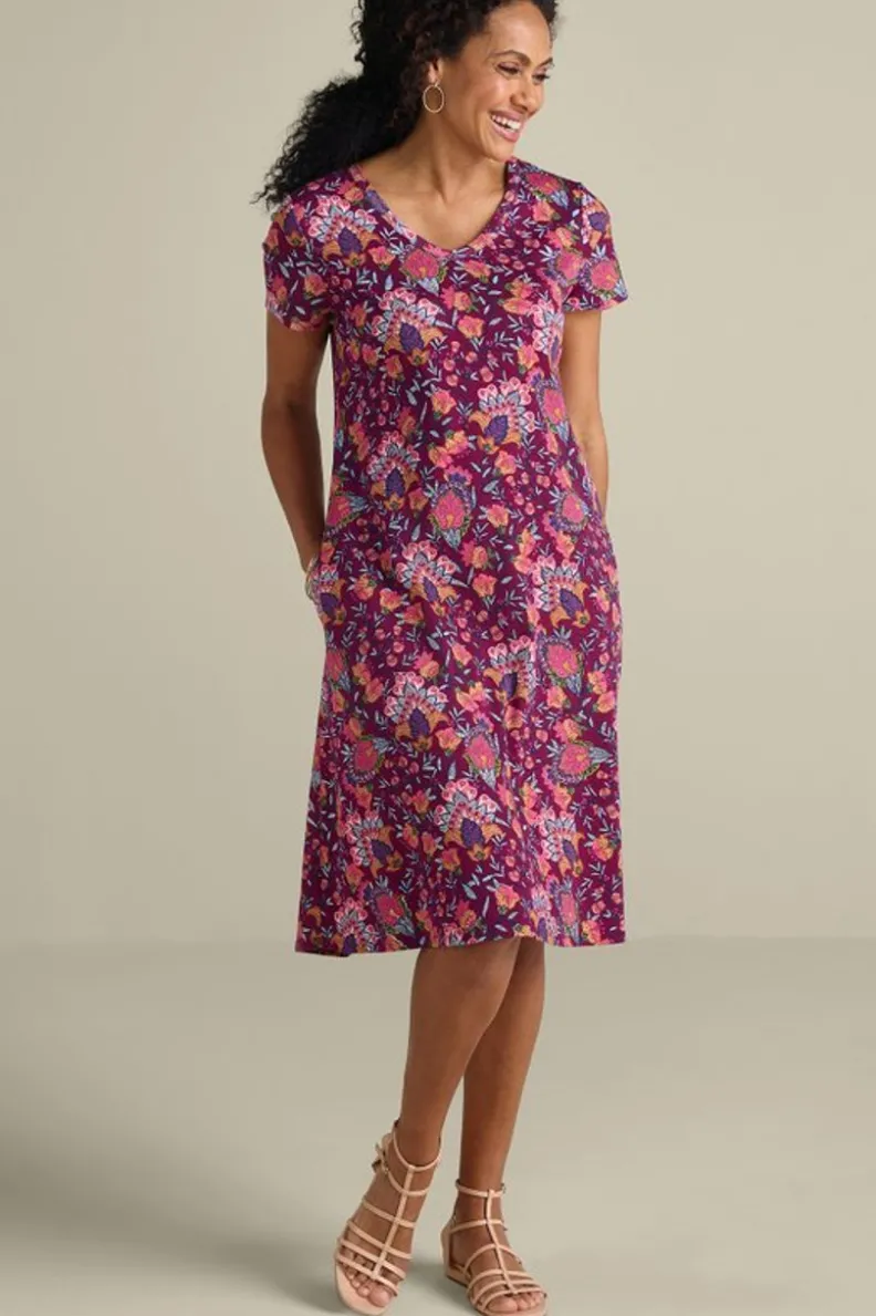 Fashion Soft Surroundings Soft Essential Supima T-Shirt Dress