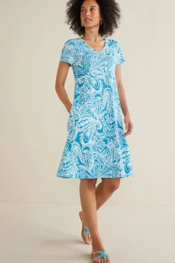 Fashion Soft Surroundings Soft Essential Supima T-Shirt Dress