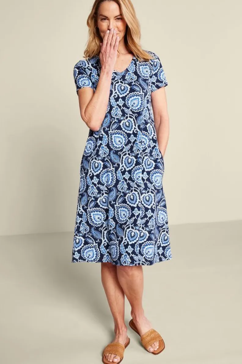 Fashion Soft Surroundings Soft Essential Supima T-Shirt Dress