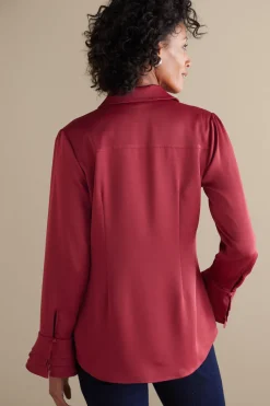 Hot Soft Surroundings Sonnet Blouse