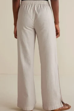 Clearance Soft Surroundings Sonoma Linen Blend Wide Leg Pants