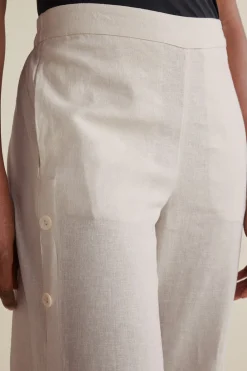 Clearance Soft Surroundings Sonoma Linen Blend Wide Leg Pants