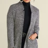 Clearance Soft Surroundings St. James Jacket Charcoal