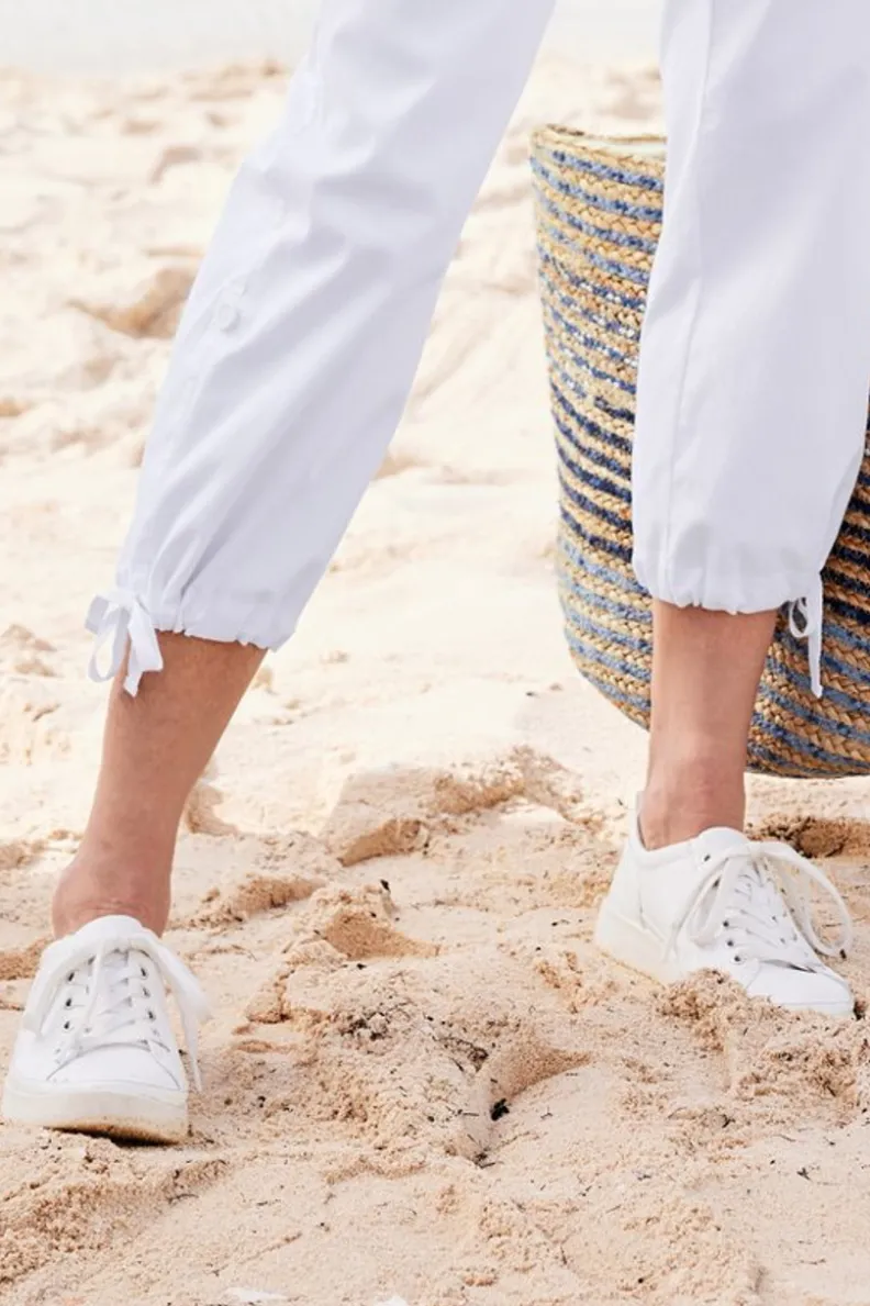 Clearance Soft Surroundings Superga Leather Sneaker OpticalWhiteFavorio