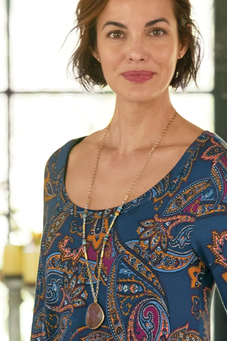 Hot Soft Surroundings Suri Pendant Necklace GoldMulti