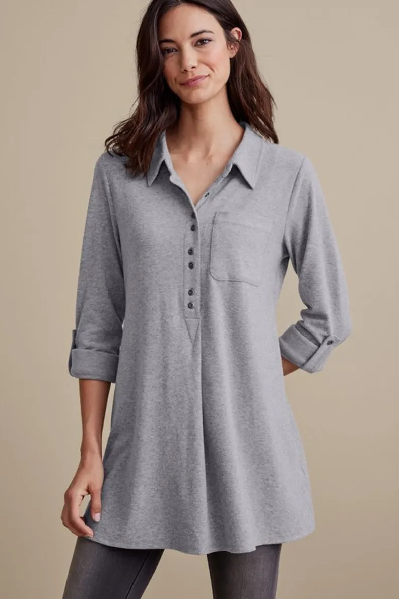 New Soft Surroundings Take It Easy Tunic