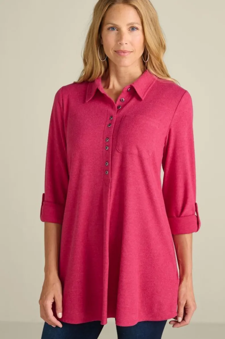 New Soft Surroundings Take It Easy Tunic