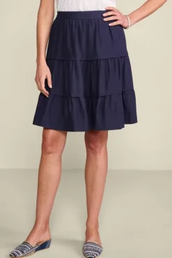 Sale Soft Surroundings Talisa Linen Blend Skirt