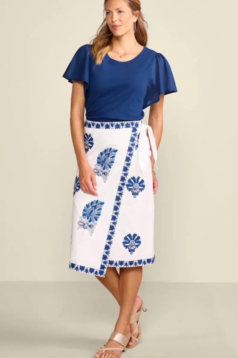 Online Soft Surroundings Tessa Tee EstateBlue