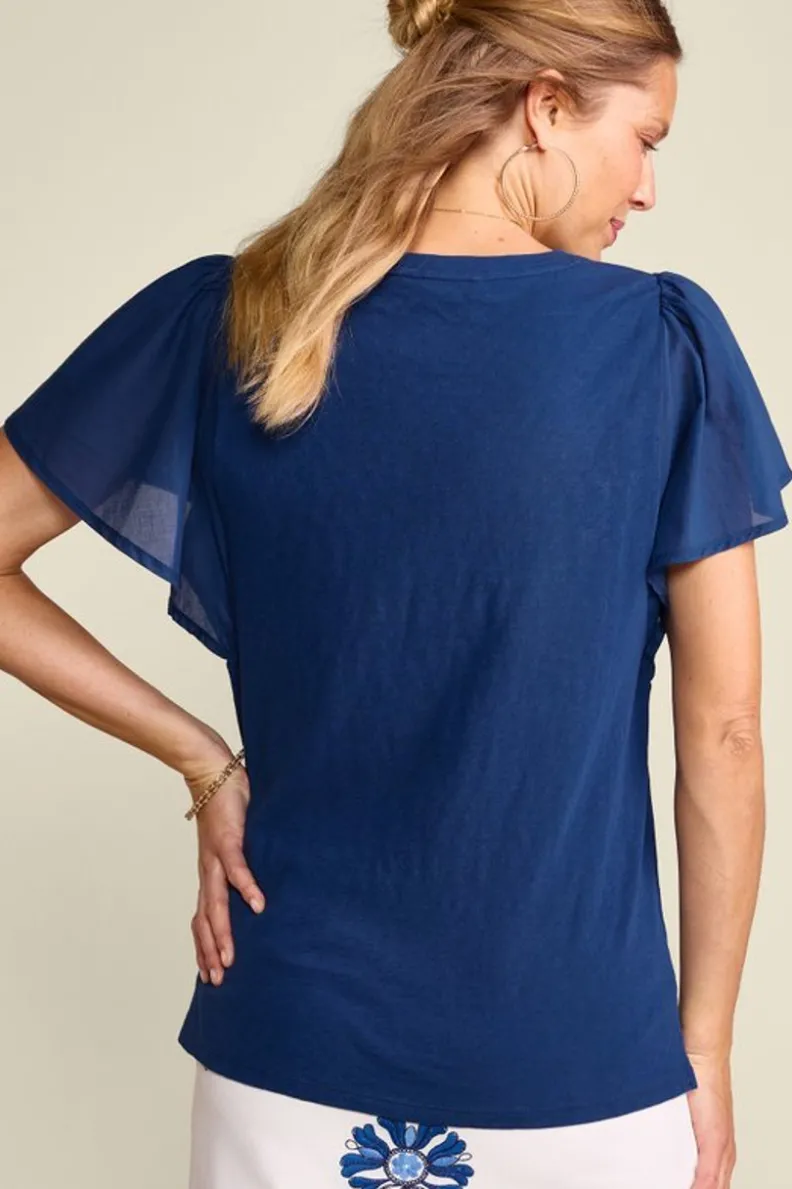Online Soft Surroundings Tessa Tee EstateBlue