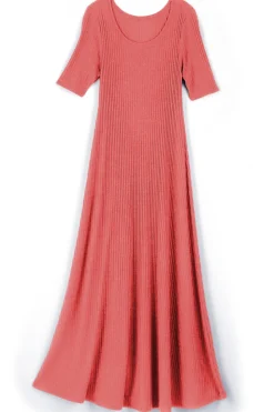 Online Soft Surroundings Textured Short Sleeve Santiago Dress