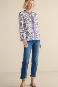 Best Soft Surroundings Tracy Top ChambrayCalico