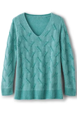 Hot Soft Surroundings Trina Chenille Sweater