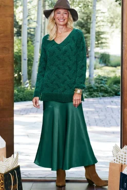 Hot Soft Surroundings Trina Chenille Sweater