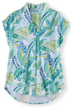 Outlet Soft Surroundings Twilight Luau Printed Tunic