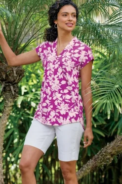 Outlet Soft Surroundings Twilight Luau Printed Tunic