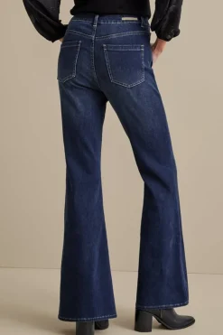 Best Soft Surroundings Ultimate Denim Flare Jeans TidalBlueWash