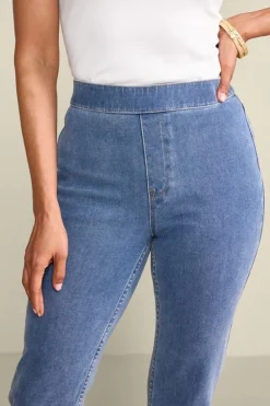 Discount Soft Surroundings Ultimate Denim Pull-On Slim Leg Jeans