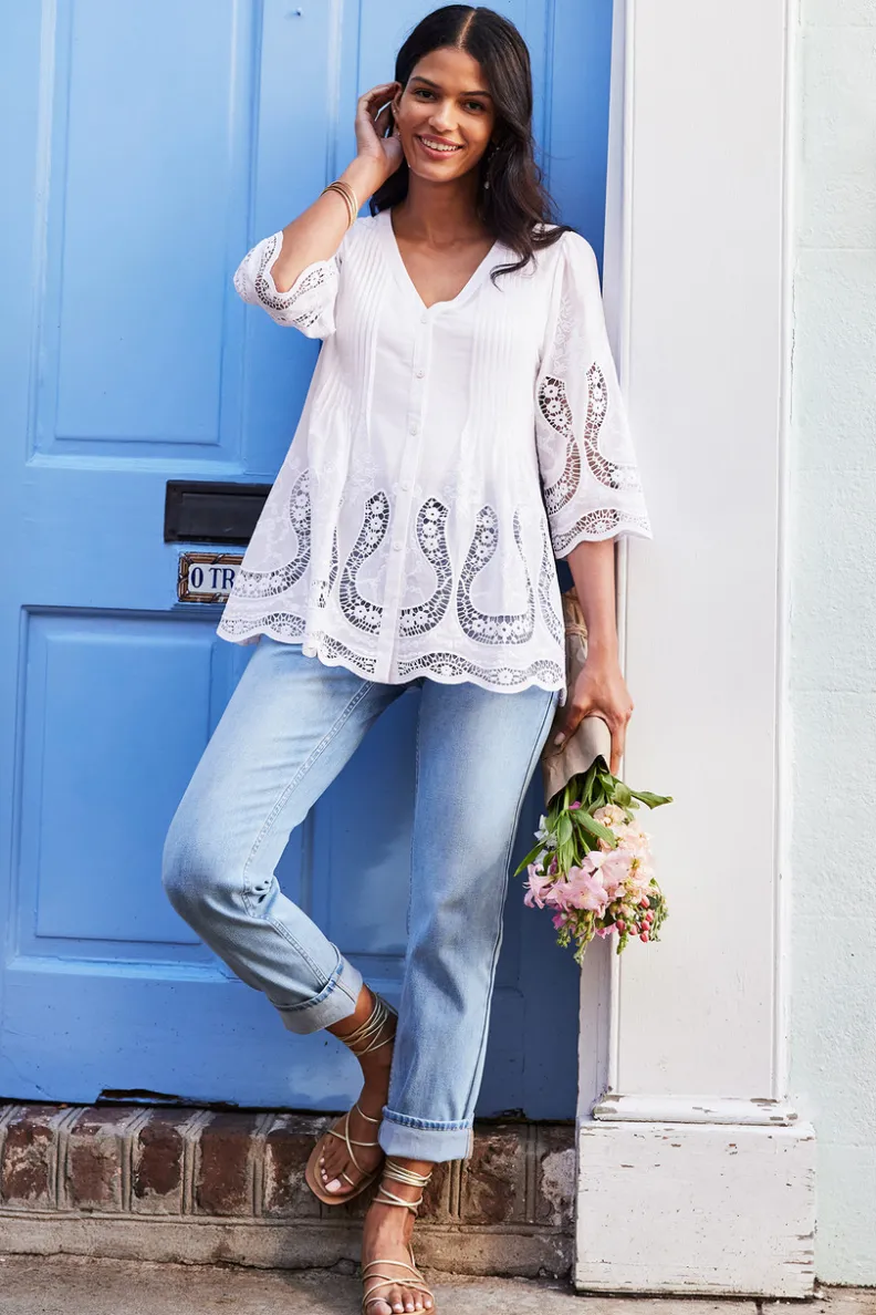 Outlet Soft Surroundings Ultimate Denim Straight Leg Jeans