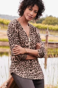 Clearance Soft Surroundings Valentina Zip Sweater