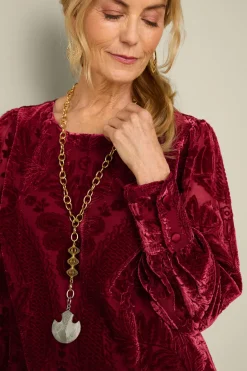 Outlet Soft Surroundings Vanetta Velvet Top