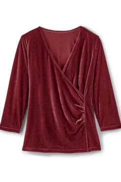 Best Soft Surroundings Velvet Alyssa Knit Top