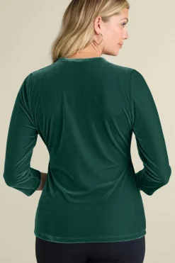 Best Soft Surroundings Velvet Alyssa Knit Top