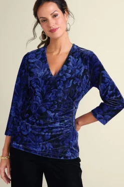 Best Soft Surroundings Velvet Alyssa Knit Top