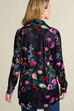 Best Soft Surroundings Velvet Boyfriend Tunic Shirt