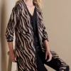Best Soft Surroundings Veronica Jacquard Cardigan NeutralAnimal