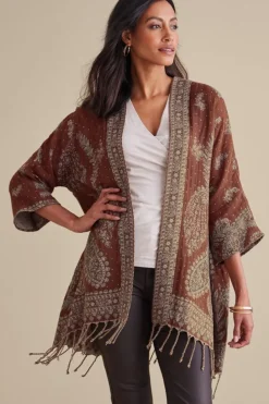 Sale Soft Surroundings Versailles Jacquard Topper TapestryMulti