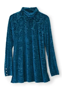 New Soft Surroundings Walden Velvet Turtleneck