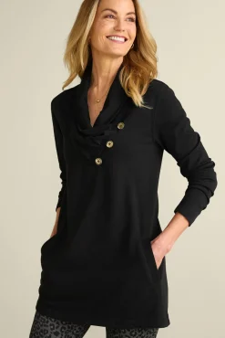 Outlet Soft Surroundings Westminster Tunic Sweatshirt