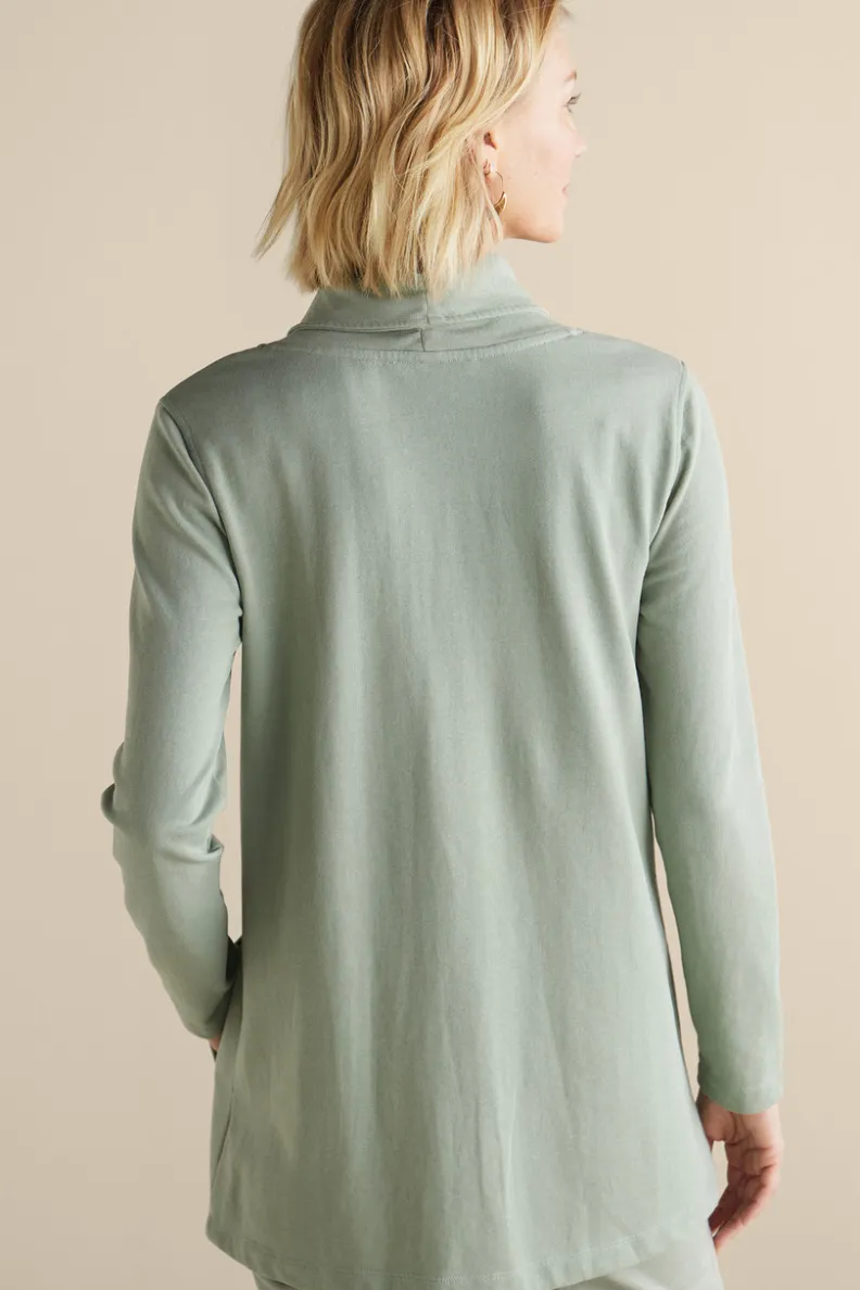 Outlet Soft Surroundings Westminster Tunic Sweatshirt