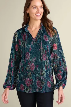 Best Soft Surroundings Yvonne Shimmer Top EvalynnGarden