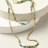 Clearance Soft Surroundings Zelda Layered Necklace GreenMulti